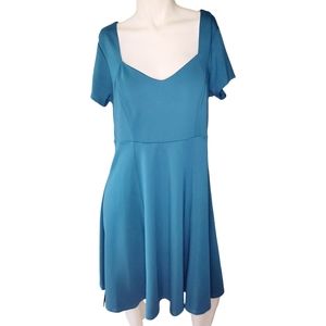 Torrid Teal Midi Dress
